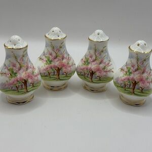 Royal Albert Blossom Time Salt and Pepper Shaker Set